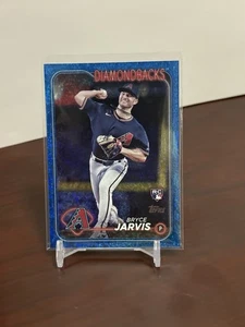 BRYCE JARVIS #/999 SP 2024 Topps Series 2 BLUE HOLOFOIL Foil board #363 D-backs - Picture 1 of 2