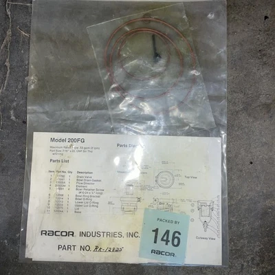 200FG Racor Fuel Filter Housing Rebuild Kit - Image 1 of 4