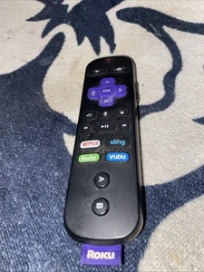 Control remoto por voz Roku RC-AL4 genuino con Netflix, cabestrillo, Hulu, Vudu - Imagen 1 de 2