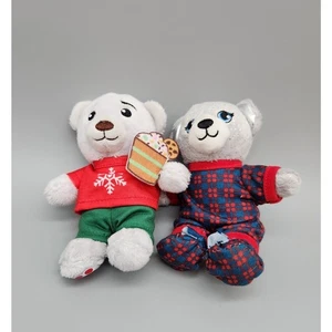 2 Build A Bear Mini graue Bären Weihnachten Adventskalender 5 Zoll Stofftier Spielzeug - Bild 1 von 10