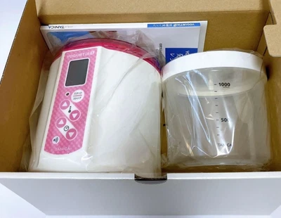 Yogurtera Tanica Yogurtia S YS-01R rosa sin usar con accesorios Japón Foto 1 de 4