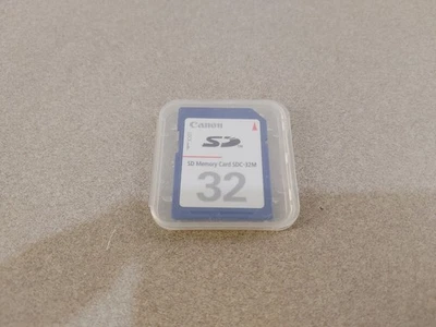 GOOD CONDITION Canon 32MB SD SD Card Blue Tested Working - Image 1 of 2