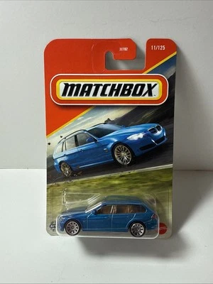 Matchbox 2012 BMW 3 Series Touring 11/125 Blue - Image 1 of 3