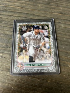 2022 Topps Holiday - Alex Bregman #HW193 Metallic - Bild 1 von 3