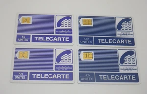 TELECARTE 50 & 120 unités - PTT Télécommunications - Carte pyjama Vintage - Picture 1 of 2
