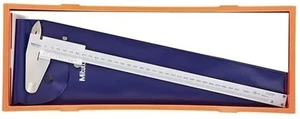 Mitutoyo 530-115 Vernier Caliper, Stainless Steel 12" Range, +/-0.003" Accuracy - Picture 1 of 3