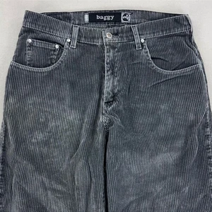 Vintage Levi's SilverTab Baggy Cord Hose Herren 34x34 Grau Y2K Skater Hip Hop - Bild 1 von 11