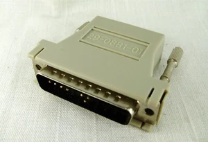 Cisco 29-0881-01 CAB-5 MODEM DB25M to RJ45 Female Terminal Adapter Beige Used - Picture 1 of 3