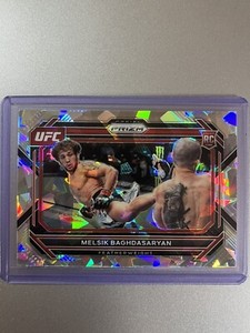 Melsik Baghdasaryan  UFC  Panini Prizm UFC 2023  CRACKED ICE PRIZM ROOKIE SP