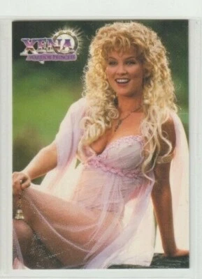 Tarjeta coleccionable Topps Xenia Warrior Princess serie 2 programa de televisión #3 Alexandra Tydings  Foto 1 de 2