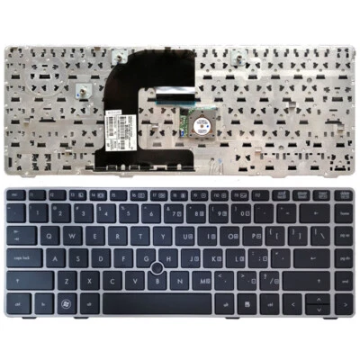 Nuevo PARA HP EliteBook 8460p 8460w 8470p 8470w 6460b 6465b EE. UU. Teclado Punto Foto 1 de 3