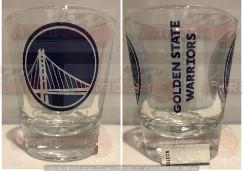 Golden State Warriors Boelter NBA Gameday 2oz Shot Glass(1) FREE SHIP!! Cover