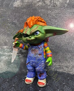 FIGURA DE ACCIÓN Colección Estatua Colección Baby Yoda Grogu Child's Play Chucky" de 7,4 - Imagen 1 de 5