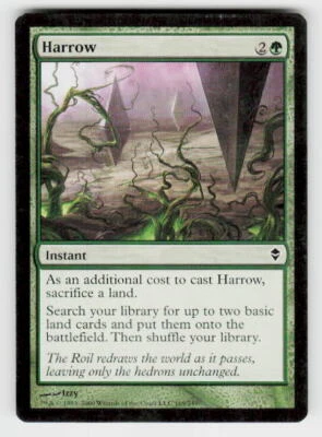 Zendikar #165 Harrow - Image 1 of 2