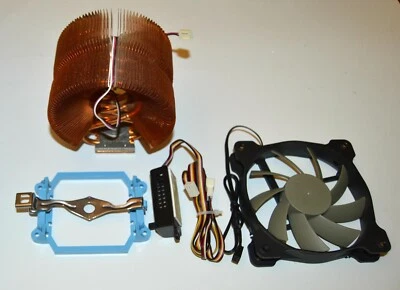 ZALMAN ZF9225ATH CPU Heat Sink w/ FAN MATE 2 Controller, A1225L12S-2 Fan - Image 1 of 4