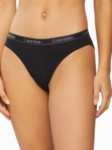 NWT Calvin Klein Women's (X-LARGE) Cotton Essentials Bikini QD3749-001 - Picture 1 of 3