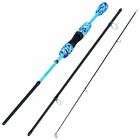 Spinning Casting Fishing Rod Ultralight Travel Lure Carbon Pole Surf 1.7M Tackle