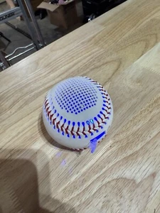 Portable Baseball Color Light Changing Bluetooth Speaker - Picture 1 of 5
