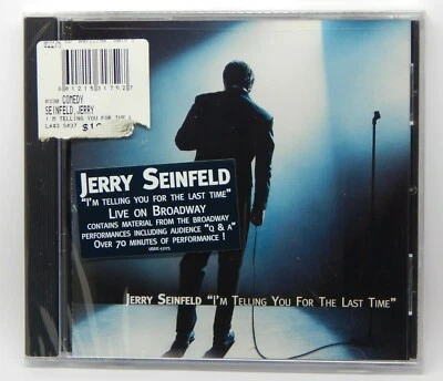 Jerry Seinfeld: I'm Telling You for the Last Time ~ NEW CD (Sep-1998, Universal) - Image 1 of 4