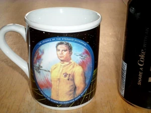 [STAR TREK]  CAPTAIN KIRK, Ceramic Coffee Cup / Mug, VINTAGE - Picture 1 of 9