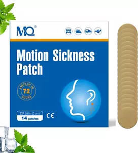 28Ct Motion Sickness Patch for Car and Boat Rides, Cruise and Airplane Trips - R - Picture 1 of 12
