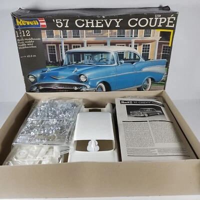 57 Chevy Coupe Revell 1:12 Model Kit 07489 Sealed Parts Bags - Image 1 of 4