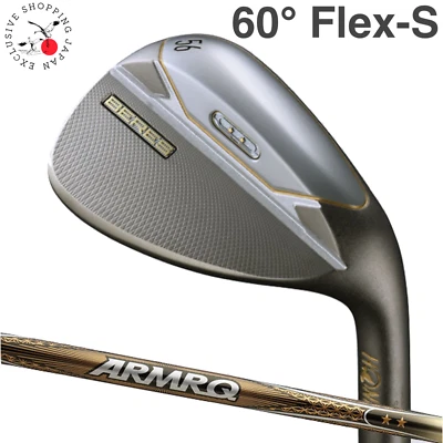 HONMA Golf Beres-W Wedge Club 3 Star Loft 60° Shaft ARMRQ47 Flex-S Men New 3S - Image 1 of 4