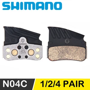 SHIMANO N04C Metal Ice Tech Disc Brake Pad 4 Piston For M9120 M8120 7120 Narrow - Picture 1 of 10