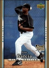 2007 Upper Deck First Edition Baseball Card #216 Jose Garcia Rookie