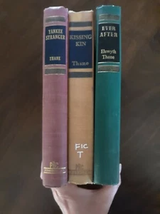 3 books by Elswyth Thane; Ever After, Kissing Kin, and Yankee Stranger - HC - Picture 1 of 12