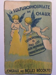 01E1 CPA Tarjeta Postal Fantasía Publicidad la Sulfurophosphate Cal - Picture 1 of 2