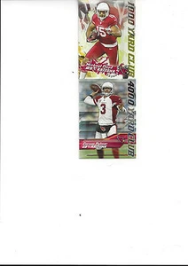 2014 Topps 1000 & 4000 Yard Arizona Cardinals LOT 2 Carson Palmer Michael Floyd - Picture 1 of 1