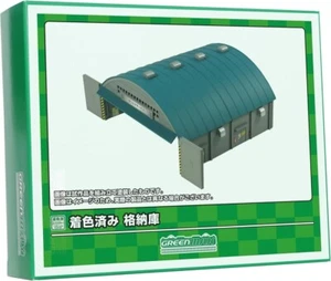 N Scale Greenmax Aircraft Hangar Molded in Color - Bild 1 von 1