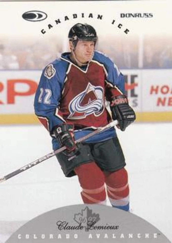 #115 Claude Lemieux - Colorado Avalanche - 1996-97 Donruss Canadian Ice Hockey - Image 1 of 1