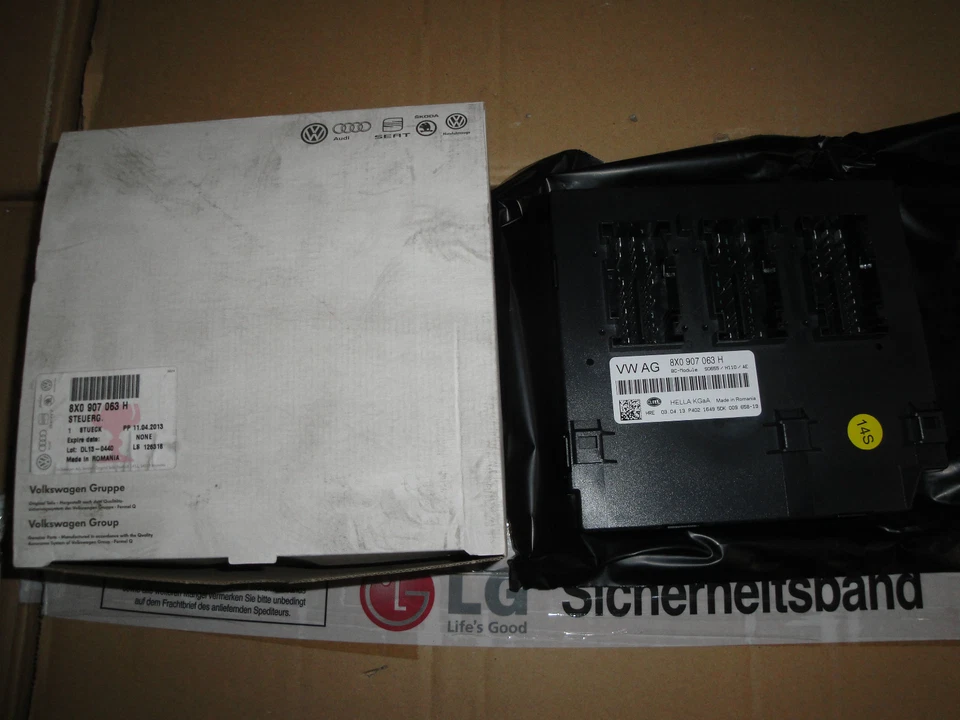 Original Audi A1 Bcm Bordnetzsteuergerät 8X0907063H 8X0907063S New - Image 1 of 1