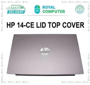 HP Pavilion 14-CE0508NA Replacement Silver Grey LCD Top Lid Rear Back Case Cover - Afbeelding 1 van 2