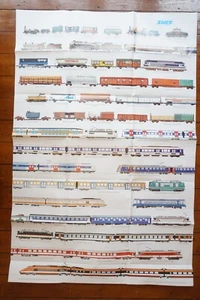 SNCF Lokomotive Lok Französische Nationalbahnen Original Eisenbahn Poster - Bild 1 von 5