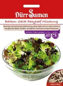 Balkon-Salat Eazyleaf Mischung Samen von Dürr Samen ca 150 Korn Salatmischung - Bild 1 von 1
