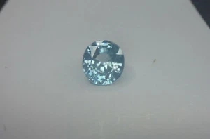 3.03 CTS HUGE NATURAL BLUE ZIRCON OVAL CUT, CAMBODIA, 9.47 X 6.85 X 4.59 MM, IF - Imagen 1 de 6