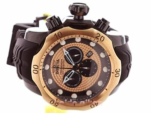Cronógrafo para hombre Invicta 1000m con esfera de oro rosa Invicta 20445 nuevo con etiquetas con caja - Imagen 1 de 11
