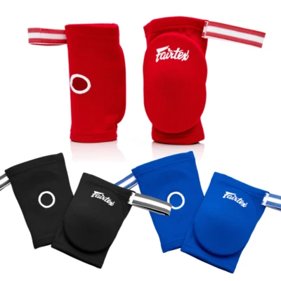 Almohadilla para codo Fairtex Boxeo Muay Thai MMA Protector Equipo de protección Material elástico Foto 1 de 4