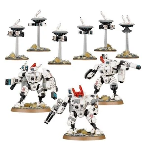 Warhammer 40k T'AU EMPIRE XV8 Crisis Battlesuit Team ORDEN DE COMISIÓN - Imagen 1 de 10