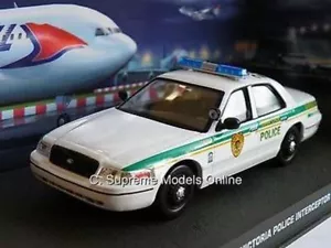 FORD CROWN VICTORIA MODEL POLICE CAR JAMES BOND CASINO ROYALE 1:43 SCALE K8 - Picture 1 of 6