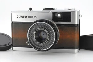 Olympus TRIP35 Vintage Brown [CLA'd/N MINT] Film Camera Point & Shoot sn3785177 - Picture 1 of 23