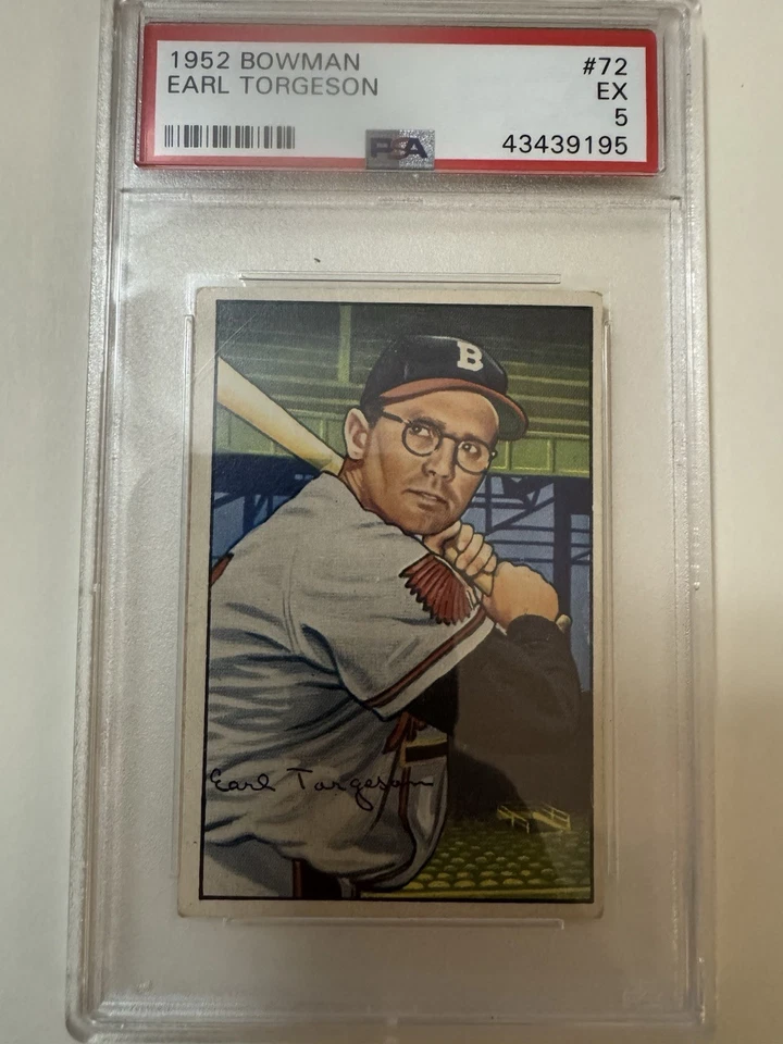 Bowman 1952 - Earl Torgeson #72 Foto 1 de 1