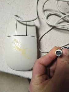 Vintage 3 Button Computer Mouse - Todays Mouse - Windows 95 P S/2. Ball- Tested  - Picture 1 of 11