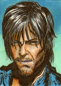 The Walking Dead Card SET SKETCH PRINTS Matthew Parmenter - Picture 1 of 5