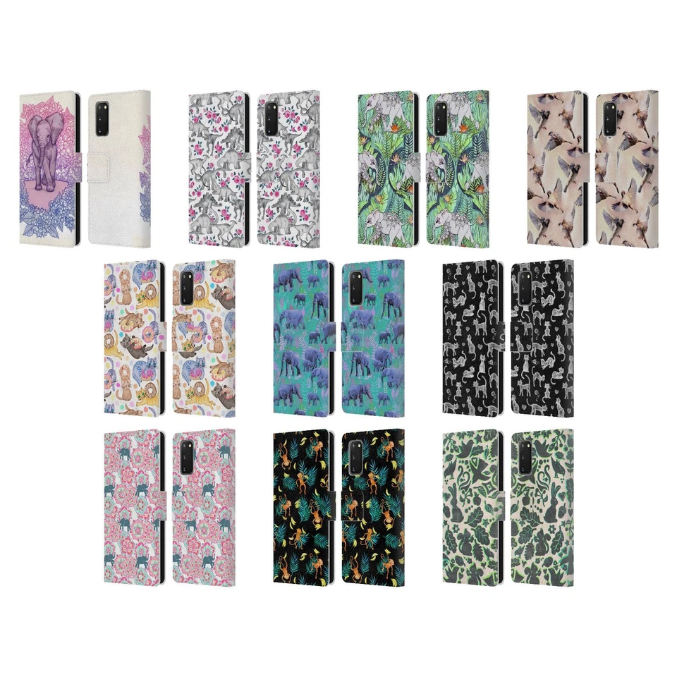 MICKLYN LE FEUVRE ANIMALI CUSTODIA COVER A PORTAFOGLIO PER SAMSUNG TELEFONI 1 - Immagine 1 di 1