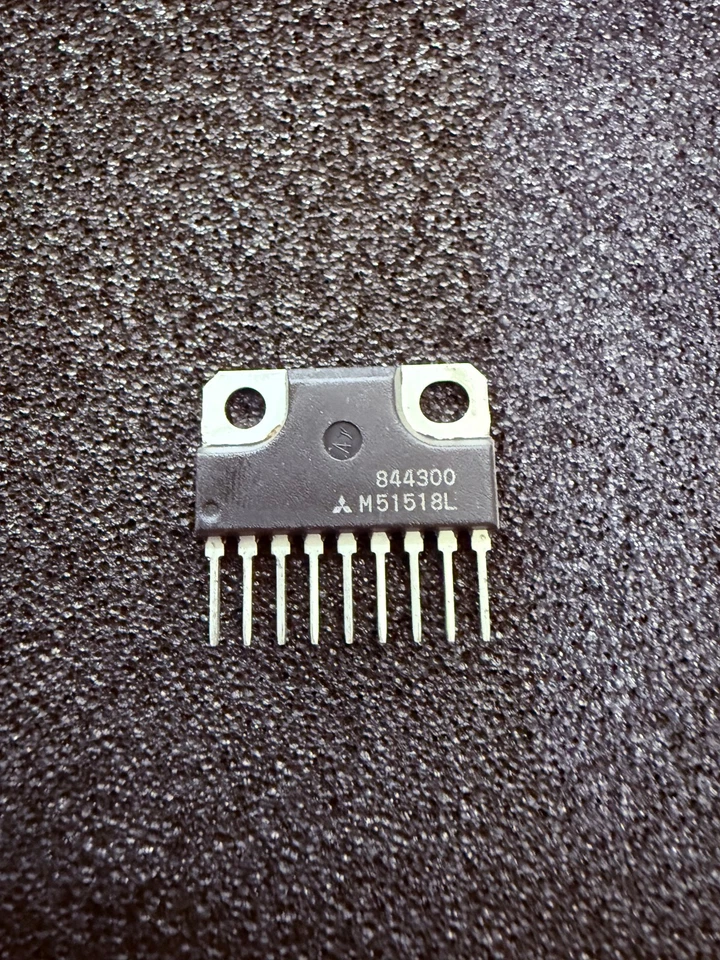 2 Stück/pcs. M51518L - MITSUBISHI - SIL9 -  Audio Amplifier - Image 1 of 1