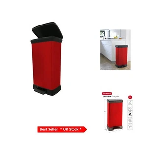 Elegant 50L Metal Effect Pedal Bin – Stylish Soft Close Waste Solution - Picture 1 of 11